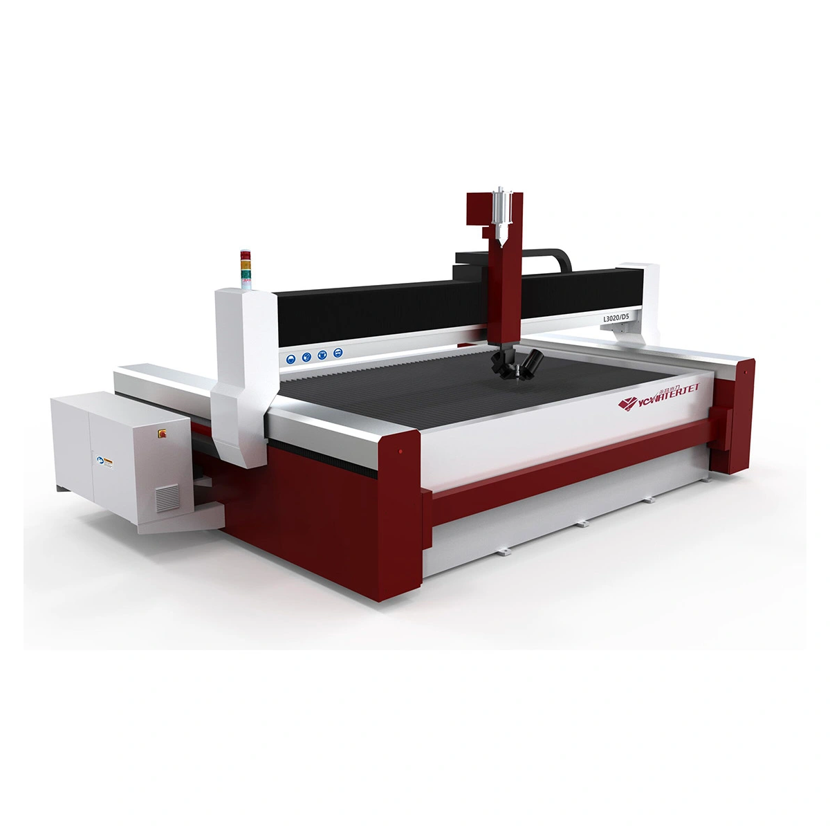 Messing-Laufrad-Wasserstrahl-Schneidemaschine für 3D-Schneiden
